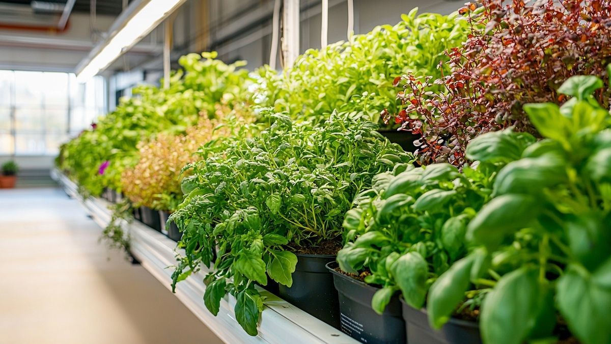 Des herbes fraîches à portée de main toute l’année sur la fenêtre