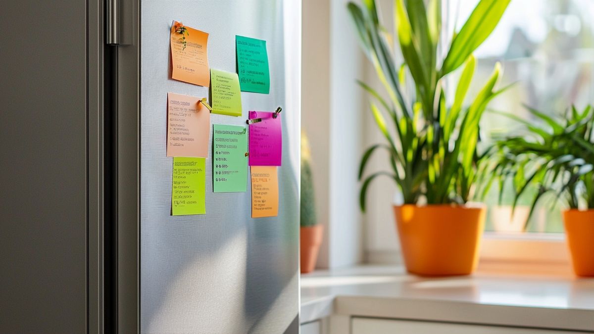 Pourquoi je stocke toujours une liste de numéros utiles sur le frigo